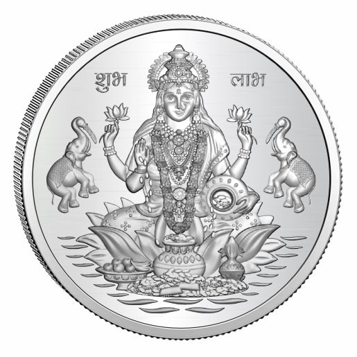 SILVERA 1 GM GANESHA 999.0 SILVER COIN IN CERTICARD