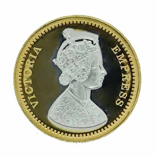 SILVERA 50 GMS RANI 999.0 SILVER COIN GOLD